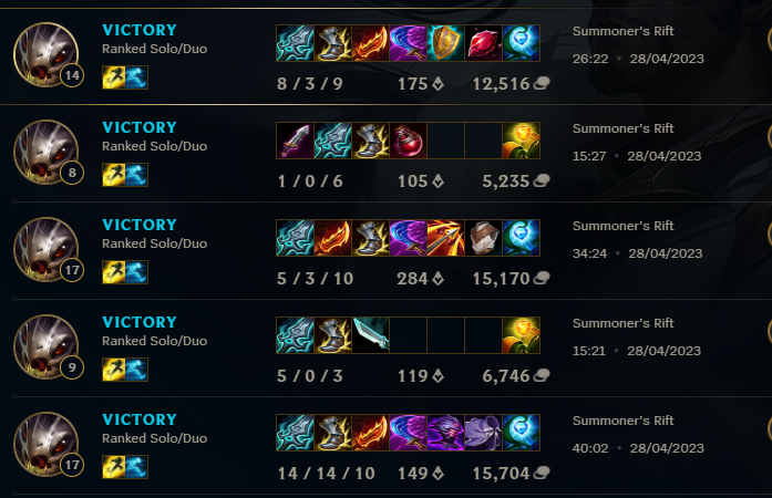 STUDENT ADC KOG MAW 5 GAME WIN STREAK AFTER LESSON
